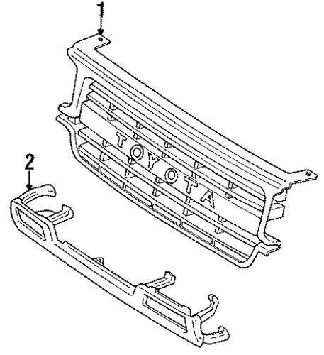 Land Cruiser GRILLE & COMPONENTS