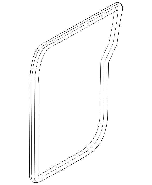 19316922 Деталь DOOR W'STRIP, LEFT