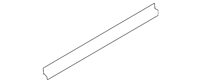 19316923 Деталь LOWER W'STRIP, LEFT
