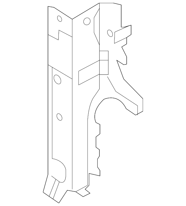 53029AJ03A9P Деталь SIDE PANEL, LEFT