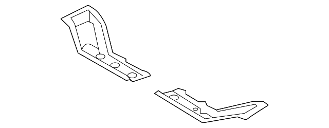 51231AJ01A9P Деталь LOWER TIE EXTN, LEFT