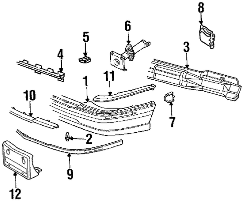 Eldorado BUMPER & COMPONENTS - FRONT