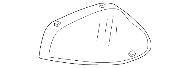 10247317 Деталь LIFT GATE GLASS