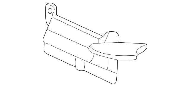 10403704 Деталь LATCH BRACKET, LEFT