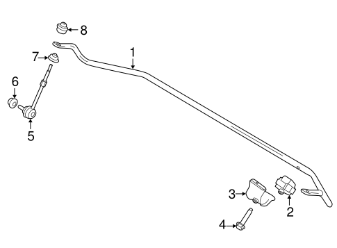 Escape STABILIZER BAR & COMPONENTS