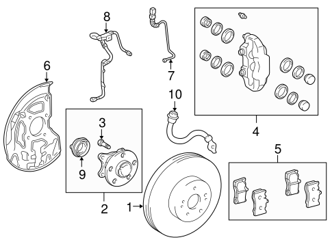 LS430 ANTI-LOCK BRAKES