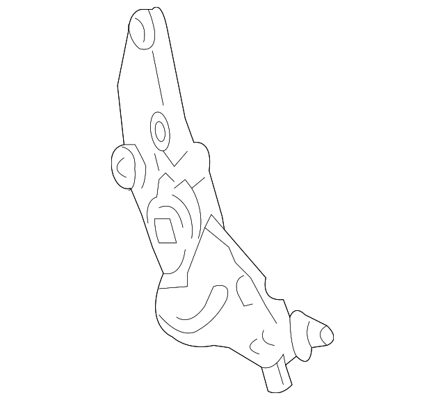 19257339 Деталь RECLINER, LEFT