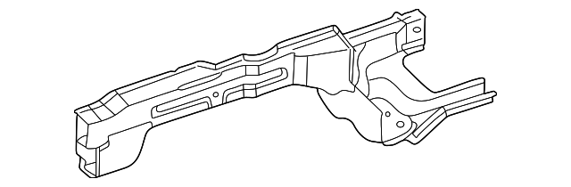 64602-3C100 Деталь LOWER RAIL, RIGHT