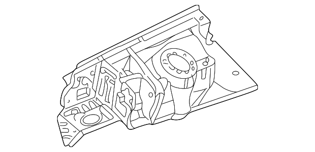 64501-3C100 Деталь APRON ASSY, LEFT