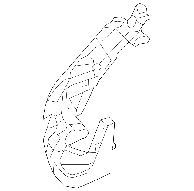 166-620-06-91 Деталь SIDE PANEL, RIGHT