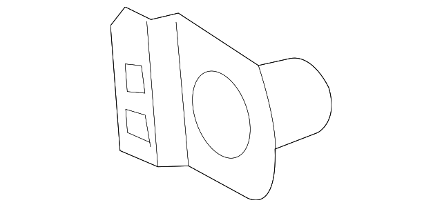 166-505-05-61 Деталь FLANGE, RIGHT