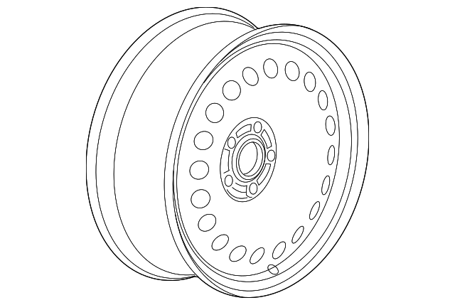 95131459 Деталь WHEEL, STEEL