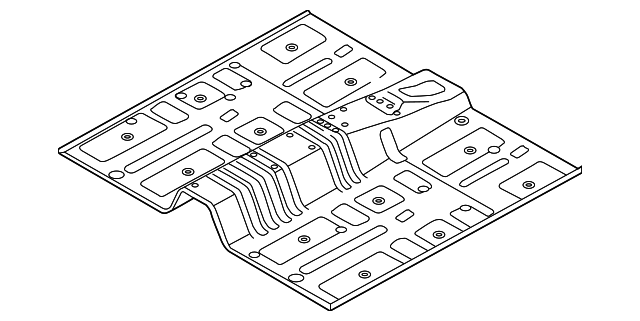 65110-C2000 Деталь FRONT FLOOR PAN