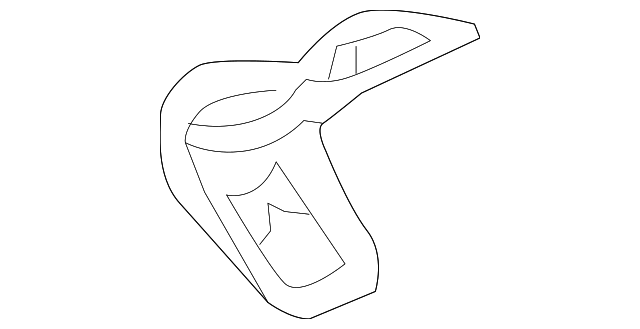 23187890 Деталь INNER RAIL BRACKET, RIGHT