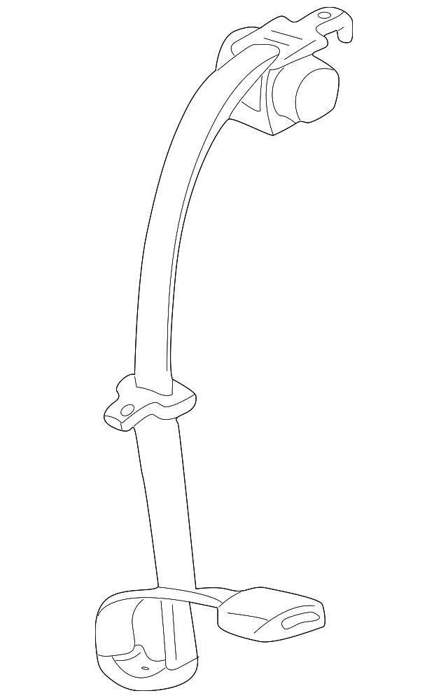 73480-52091-C1 Деталь CENTER SEAT BELT
