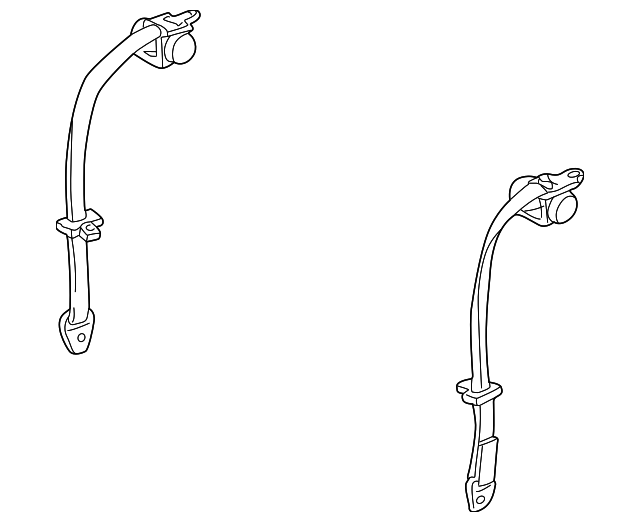 73360-52061-A0 Деталь SEAT BELT ASSY, RIGHT