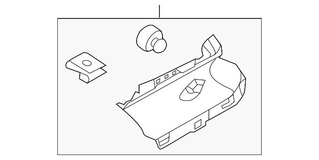 BB5Z-7831004-AB Деталь PILLAR TRIM, RIGHT