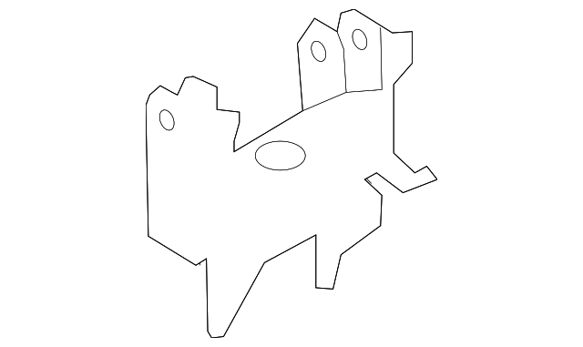 502181LA0A Деталь SUSP SUPPORT, RIGHT