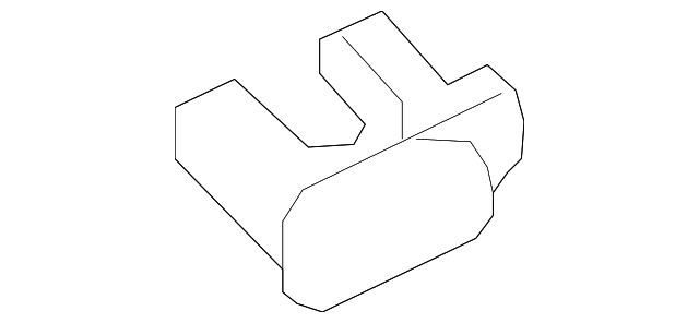 503101LA0A Деталь ENGINE BRACKET, RIGHT