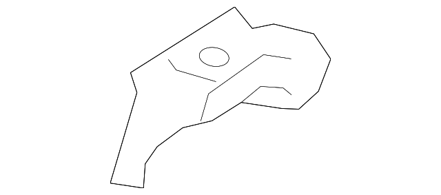 504211LA0A Деталь SUSP SUPPORT, LEFT