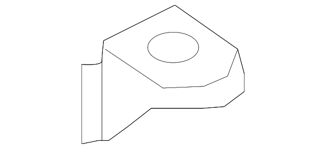 951101LA0A Деталь CAB MOUNT BRKT, LEFT