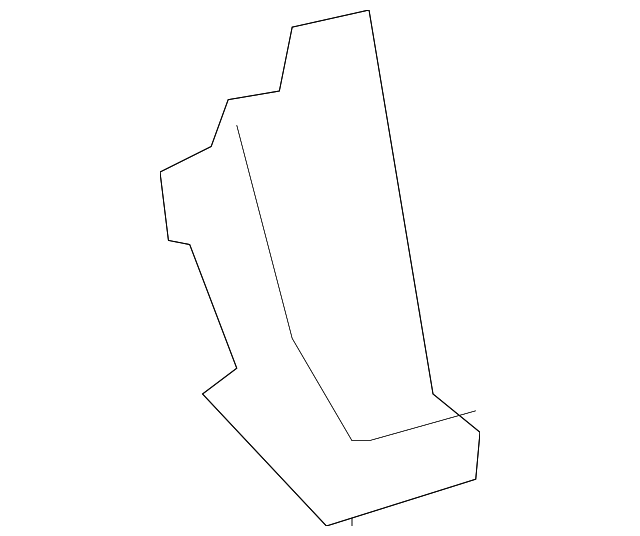 504961LA0A Деталь SUSP SUPPORT, RIGHT