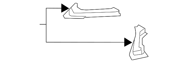 510A01LA0A Деталь DIAGONAL BRACE, RIGHT