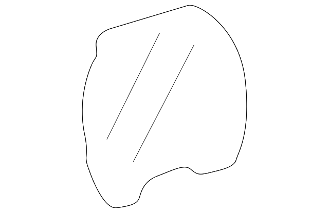 15159291 WATER DEFLECTOR, LEFT
