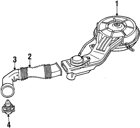 Tercel AIR INLET