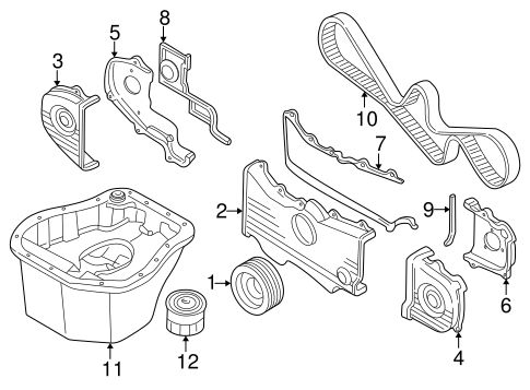 Impreza ENGINE PARTS