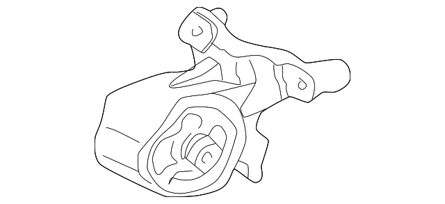 50840-S5B-010 STOPPER, FR. ENGINE (MT)