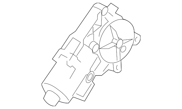 22912132 Деталь WINDOW MOTOR, LEFT