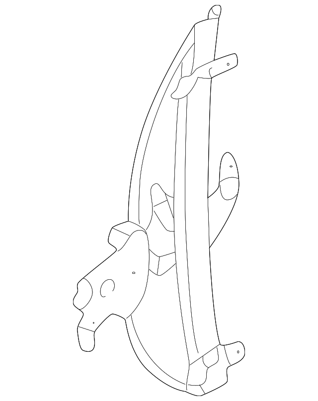 82721-2Y000 Деталь REGULATOR, LEFT