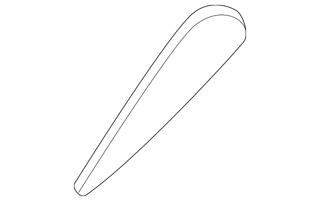 82262-2Y900 Деталь FIXED GLASS, RIGHT