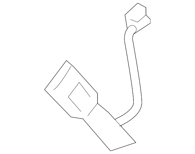 F151-57-620A Деталь BUCKLE, RIGHT