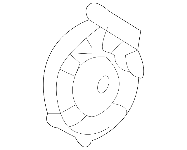 9068270160 WOOFER, LEFT