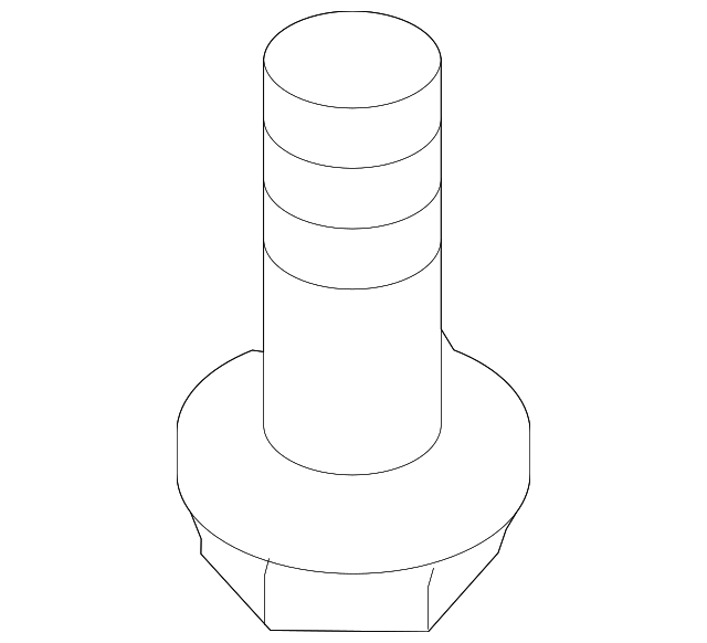 4522578J02 Деталь LOWER CNTRL ARM REAR BOLT, RIGHT
