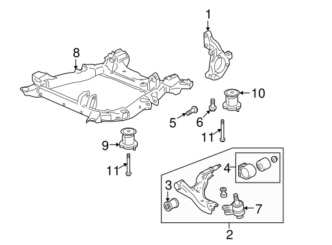 XL-7 SUSPENSION COMPONENTS 2