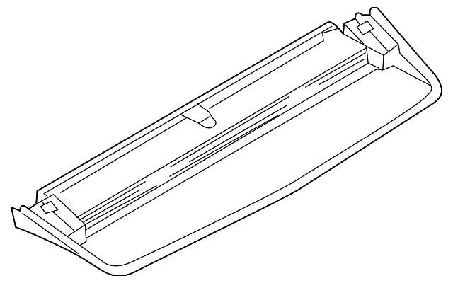 8T0-945-097 Деталь HIGH MOUNT LAMP