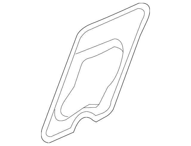 4865586AA Деталь WATER SHIELD, RIGHT