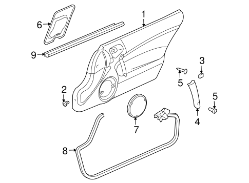 Viper INTERIOR TRIM - DOOR