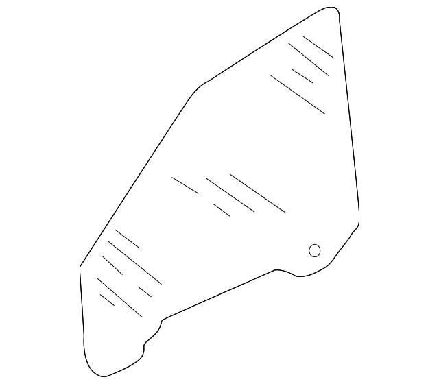 4B0-845-202-F Деталь DOOR GLASS, RIGHT