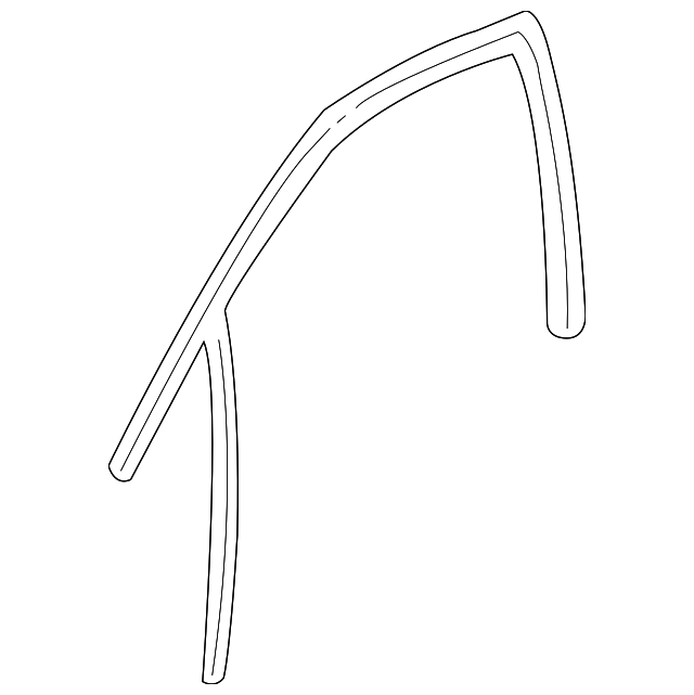 4B0-837-439-AA Деталь WINDOW GUIDE, LEFT