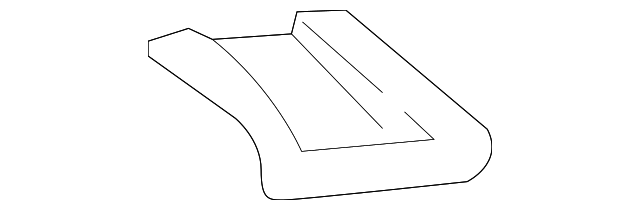 61627-02010 Деталь UPPER EXTN, RIGHT