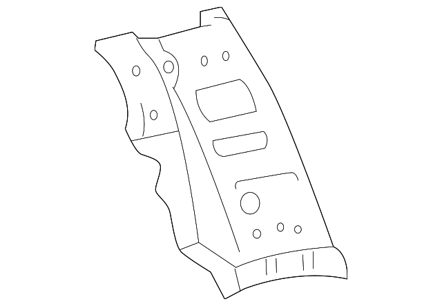 61747-02030 Деталь WHEELHOUSE BRACE, RIGHT