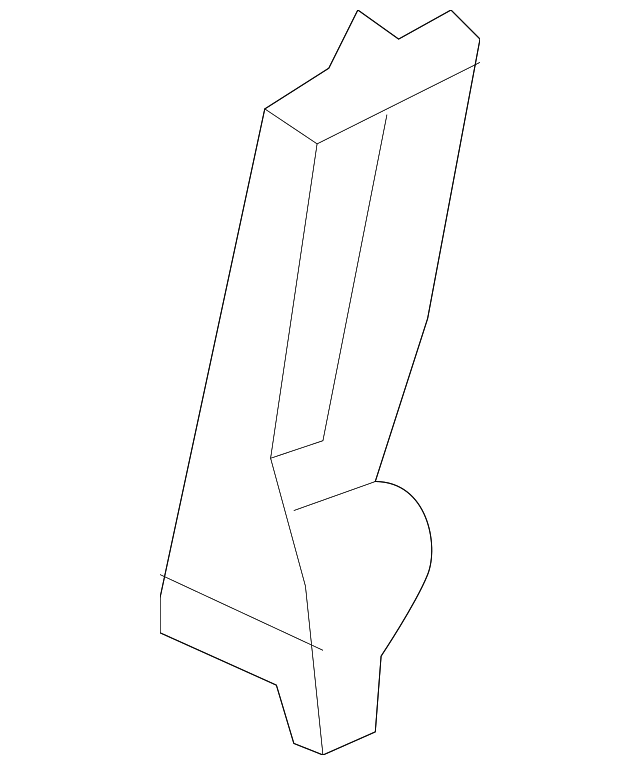 4L3Z-18219A06-AA Деталь BAFFLE, RIGHT