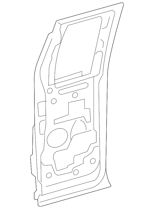 5L3Z-1824630-AA Деталь DOOR SHELL, RIGHT