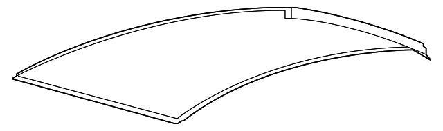 DM5Z-5850202-A Деталь ROOF PANEL
