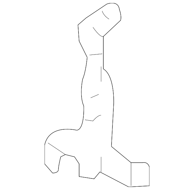53803-35010 FENDER BRACKET, RIGHT