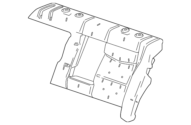 22822634 Деталь SEAT BACK PAD